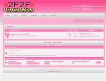 Tablet Screenshot of 2f2f.adrenalinex.co.uk